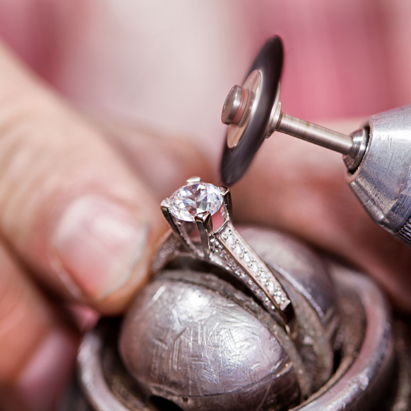 Step 3 - Casting, Stone Setting and Finishing Touches