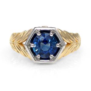 Vintage Sapphire Engagement Ring
